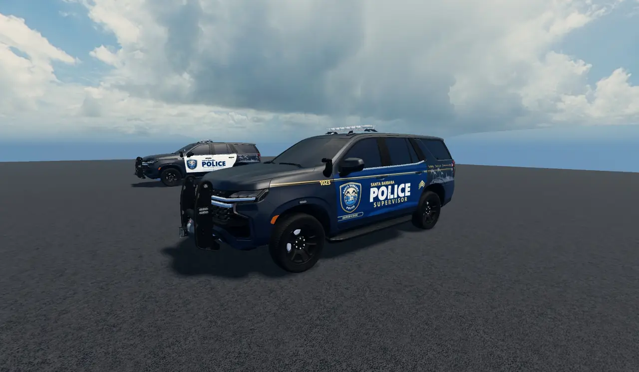 SBPD Chevrolet Tahoe supervisor unit
