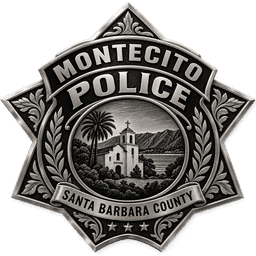 Montecito Police Department badge