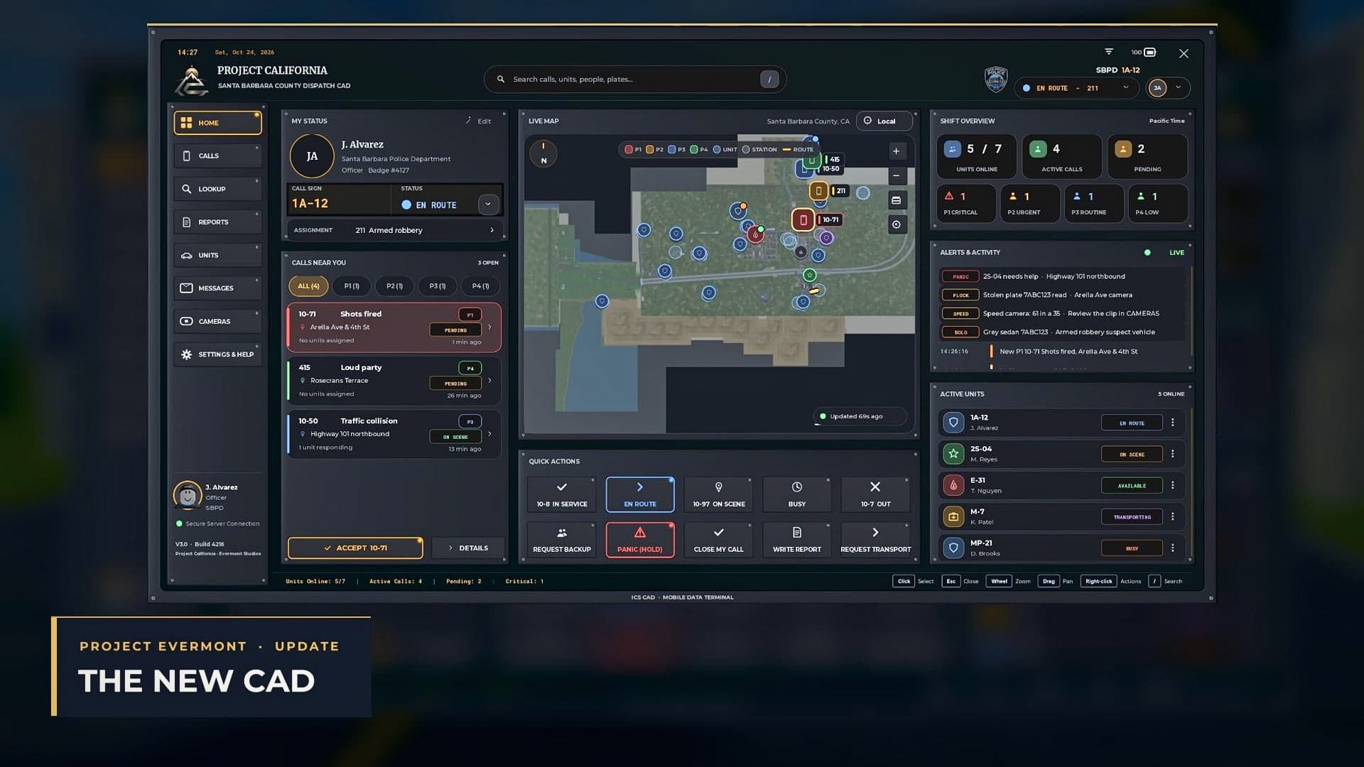 The new CAD home page